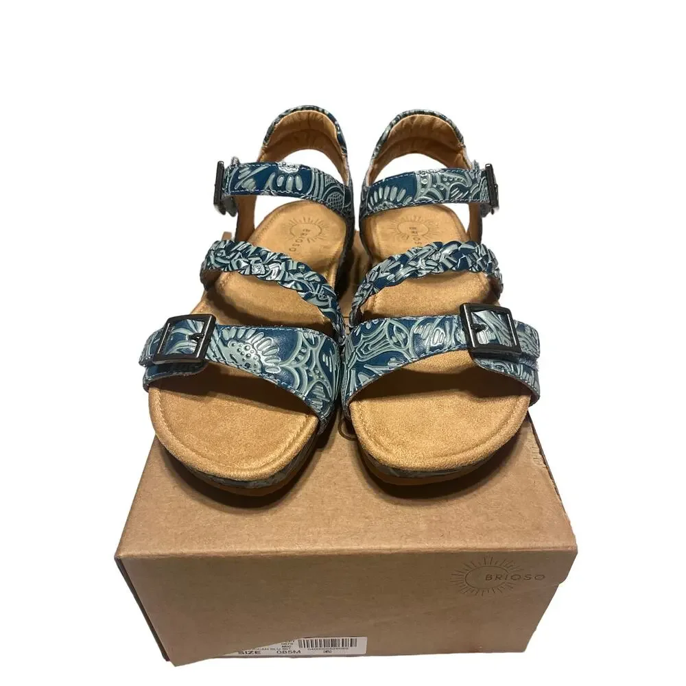 Brioso
Solera Tooled Leather Sandals 8.5 - Picture 7 of 8